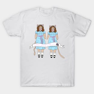 The Shining Cat Twins T-Shirt